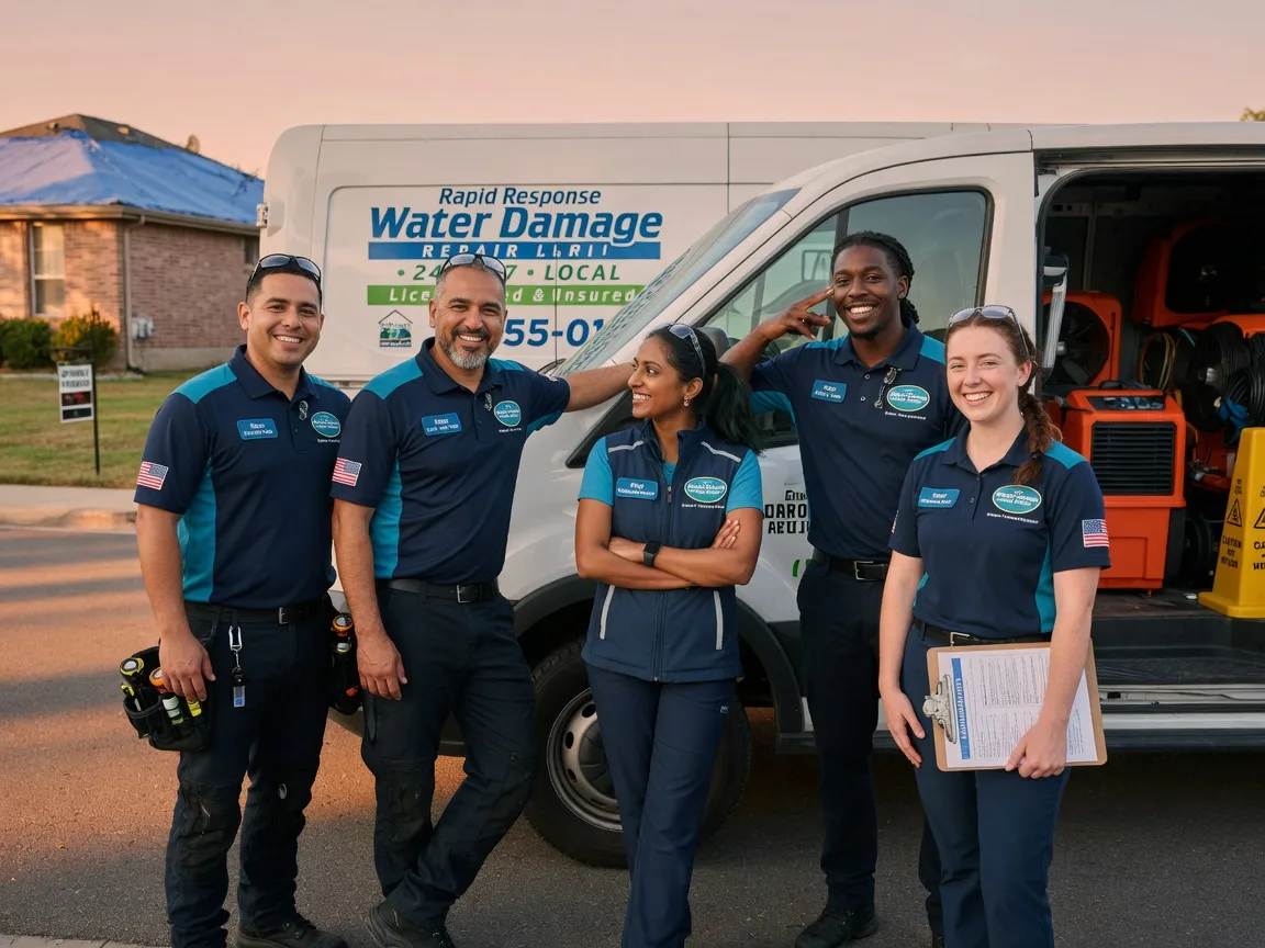 Water Damage Restoration company in Olney, TX