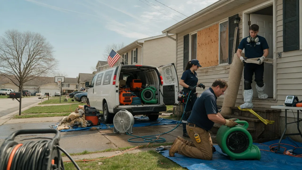 Water Damage Restoration in Olney, TX near me